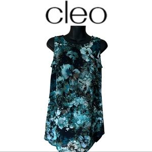 CLEO SLEEVELESS TUNIC TOP SIZE SMALL